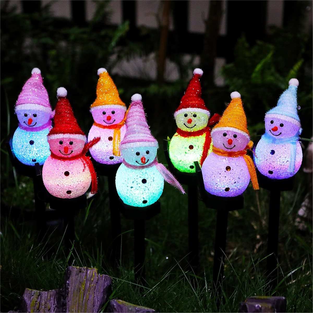 Christmas Lights Outdoor - Y17A 2025-Рождественские световые столбики для уличного