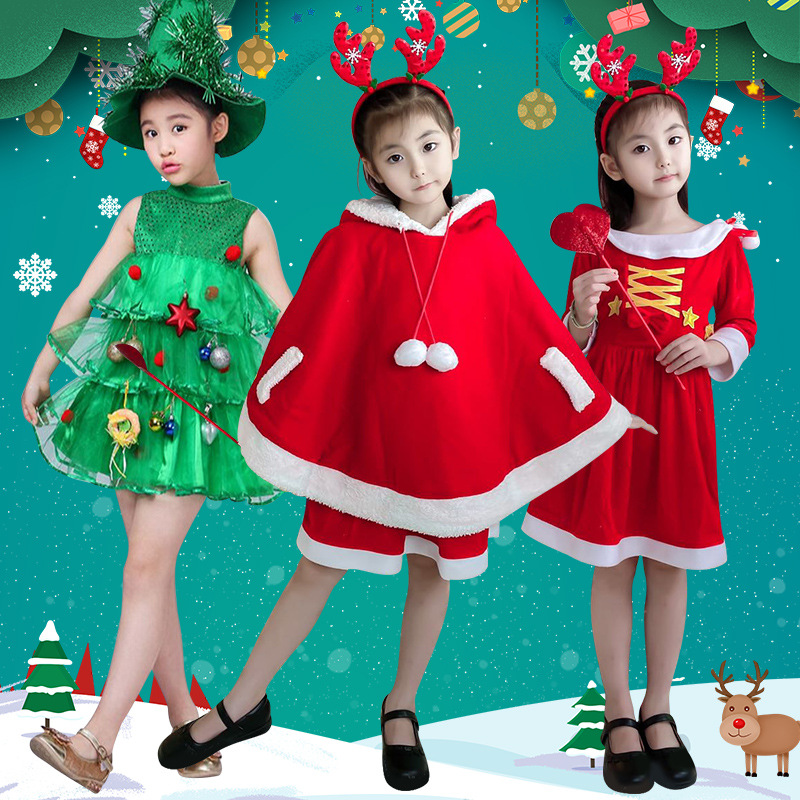 Красный, зеленый костюм для ро – обзор и цена Elf Costume Christmas