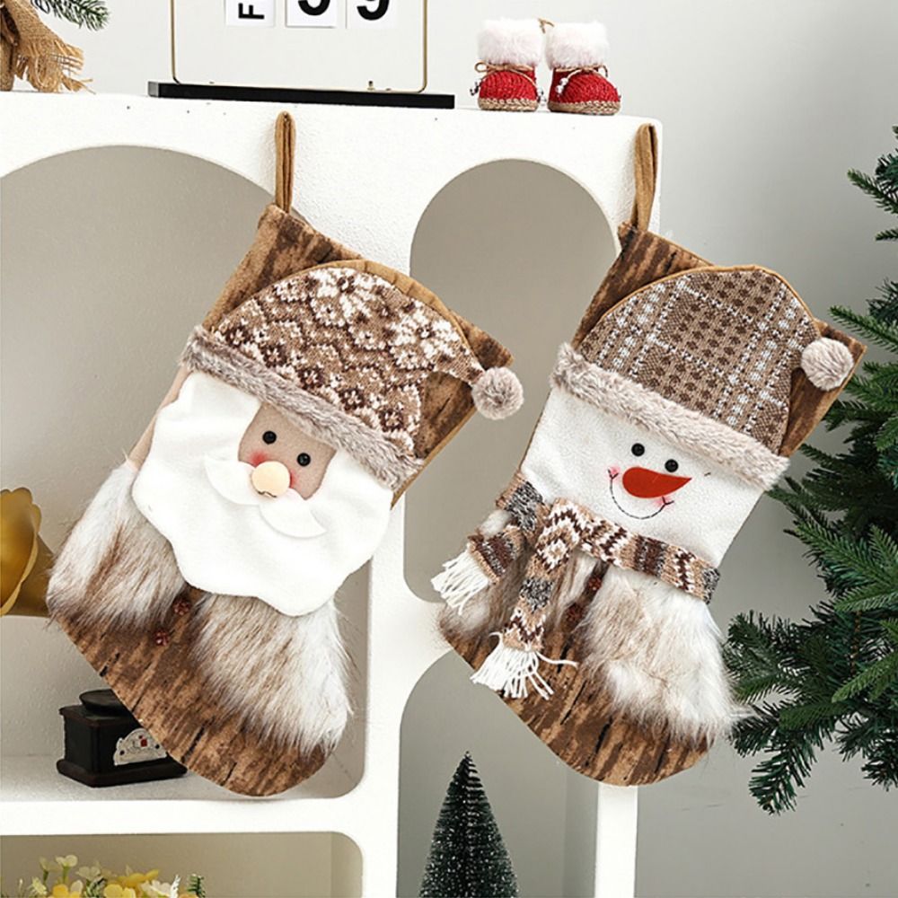 Мультяшные рождественские носк – обзор и цена Christmas Stocking Hanging