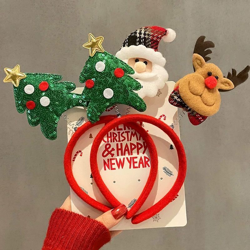 1–10 шт. Рождественские ободки – обзор и цена Reindeer Antlers Headband