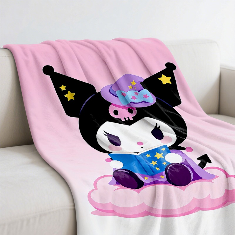 Плед Sanrio Kuromi Witch Magic – обзор и цена Christmas Throw Blanket