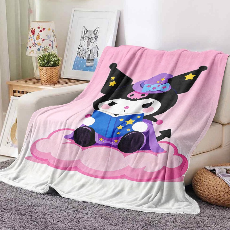 Плед Sanrio Kuromi Witch Magic – обзор и цена Christmas Throw Blanket