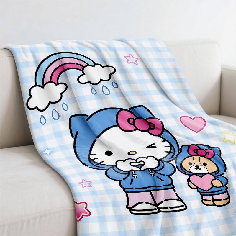 Плед Sanrio Hello Kitty Bear,  – обзор и цена Christmas Throw Blanket