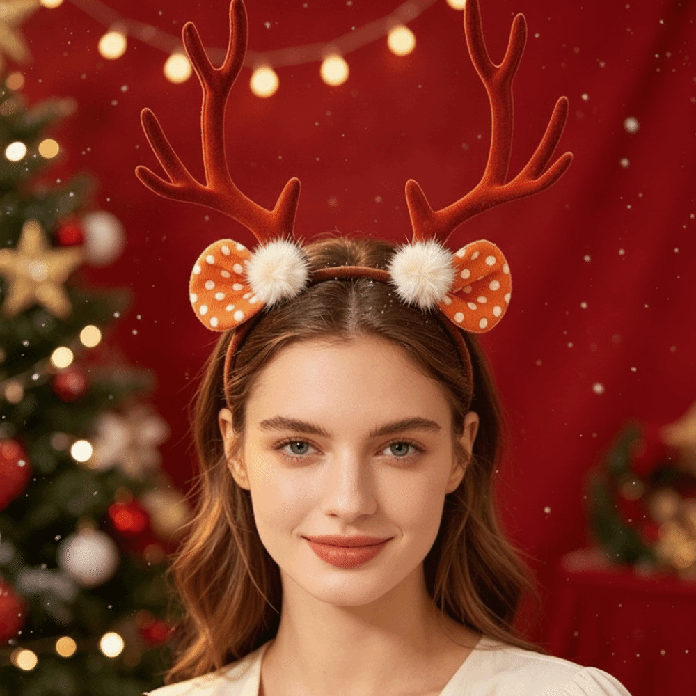 Модный блестящий рождественски – обзор и цена Reindeer Antlers Headband