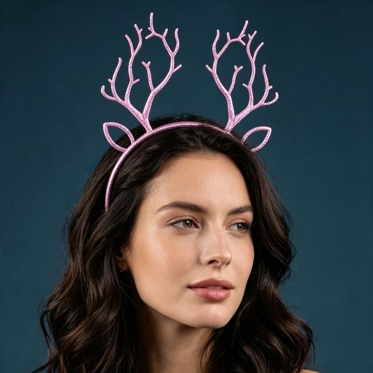 Праздничный рождественский обо – обзор и цена Reindeer Antlers Headband