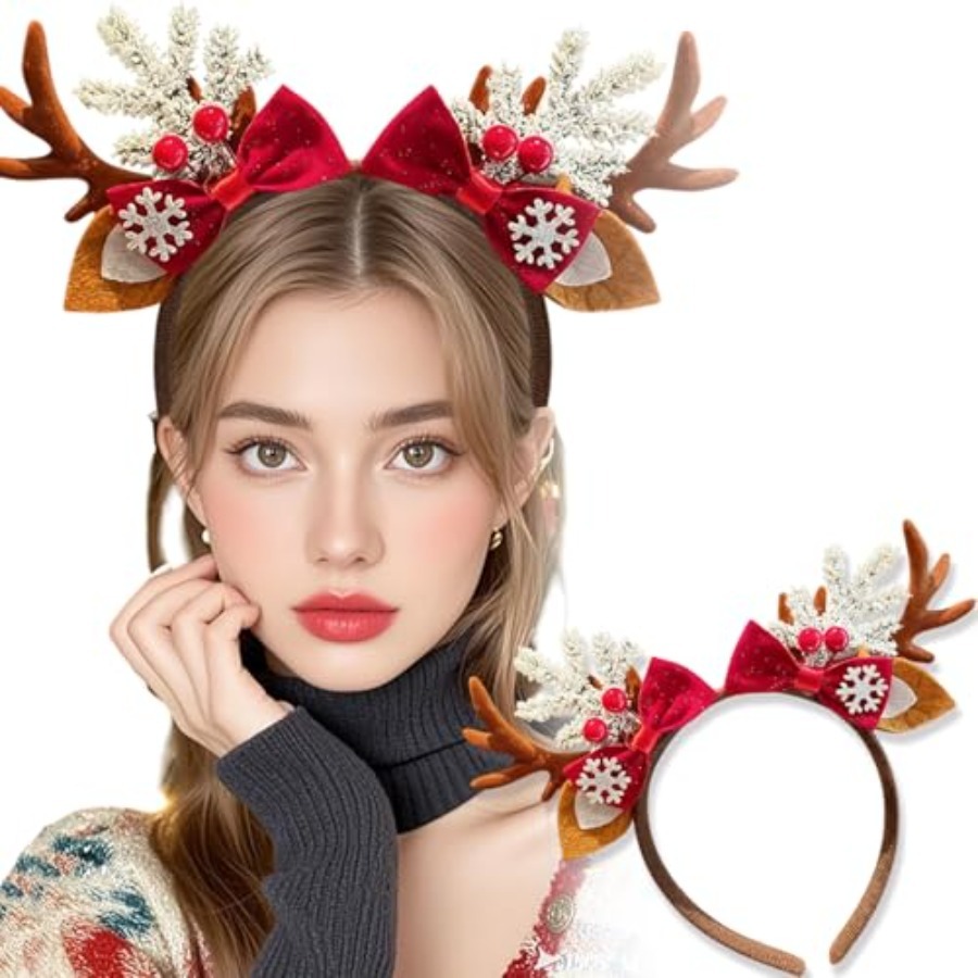Милый рождественский ободок дл – обзор и цена Reindeer Antlers Headband