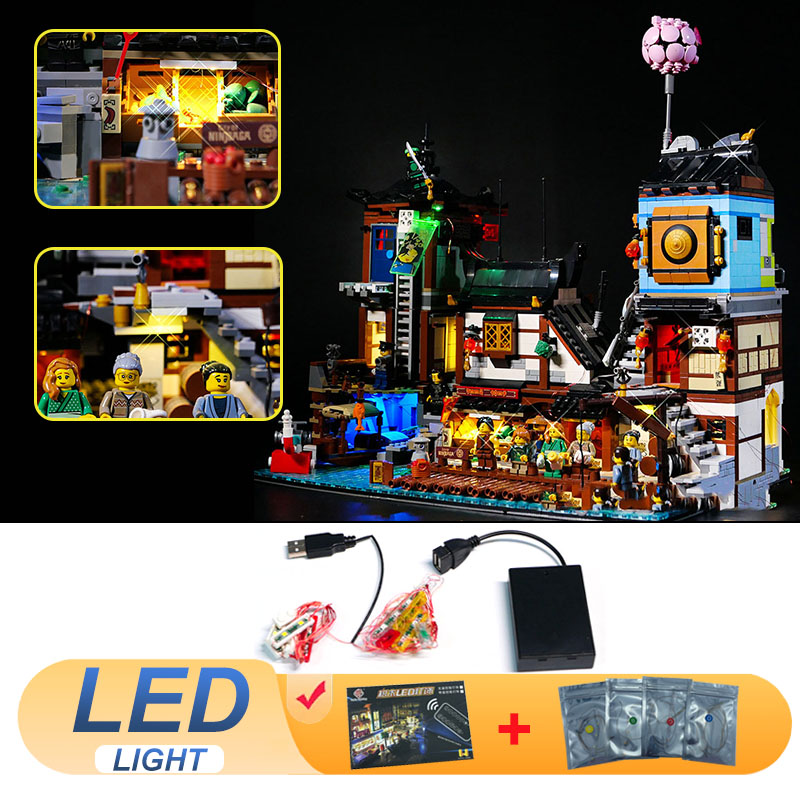 Набор светодиодных ламп для LE – обзор и цена Lego Set City