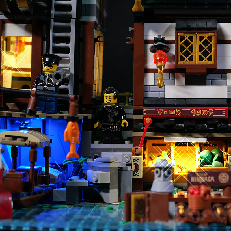 Набор светодиодных ламп для LE – обзор и цена Lego Set City