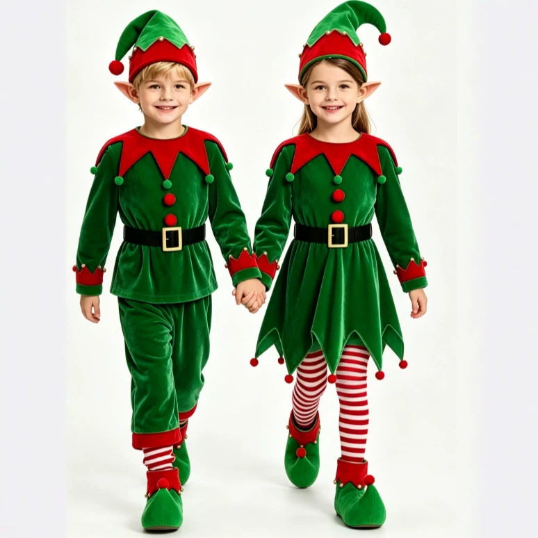 Рождественские костюмы для мал – обзор и цена Elf Costume Christmas