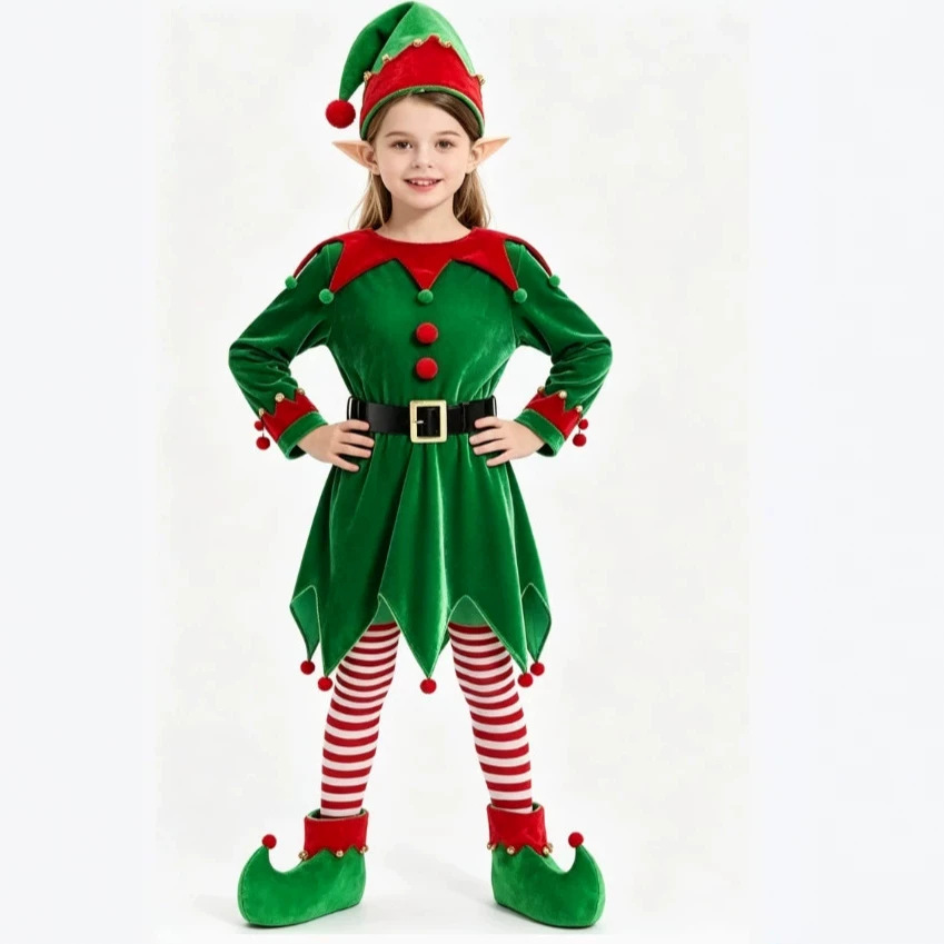 Рождественские костюмы для мал – обзор и цена Elf Costume Christmas