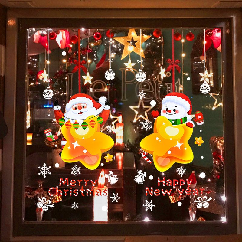 Рождественские наклейки на окн – обзор и цена Snowflake Window Decal