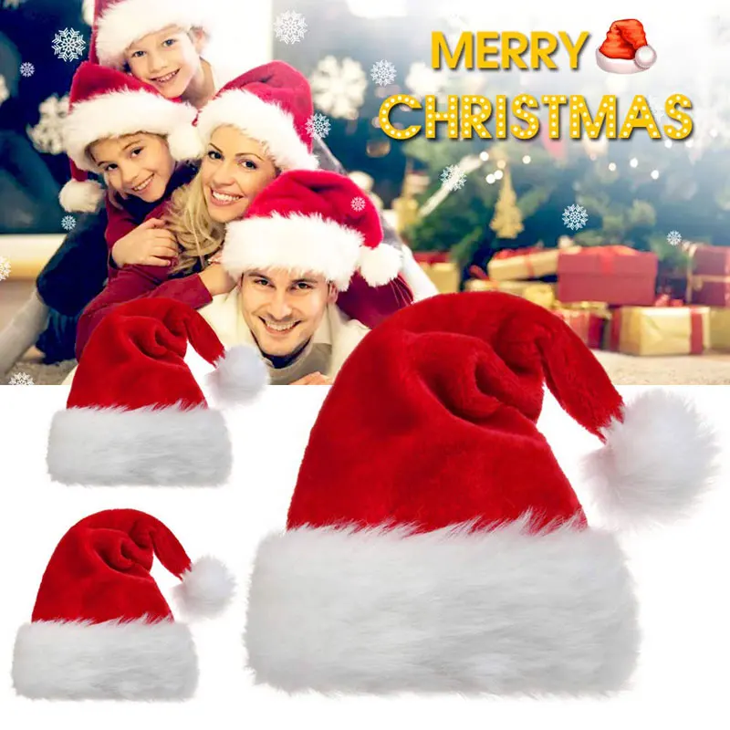 Новогодняя шапка Санты, длинна – обзор и цена Santa Hat Plush