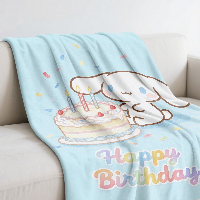 Плед Sanrio Cinnamoroll для дн – обзор и цена Christmas Throw Blanket