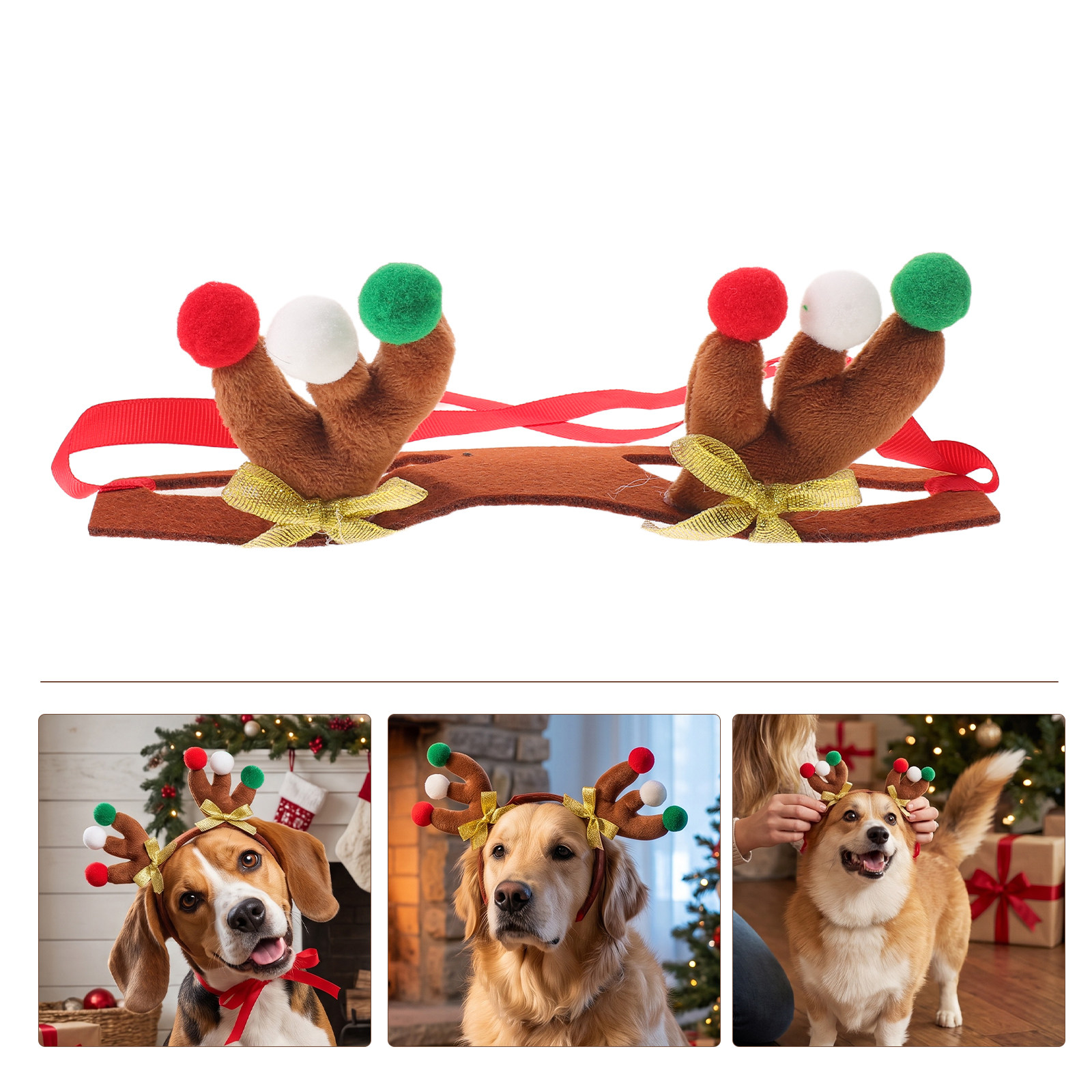Плюшевый рождественский аксесс – обзор и цена Reindeer Antlers Headband