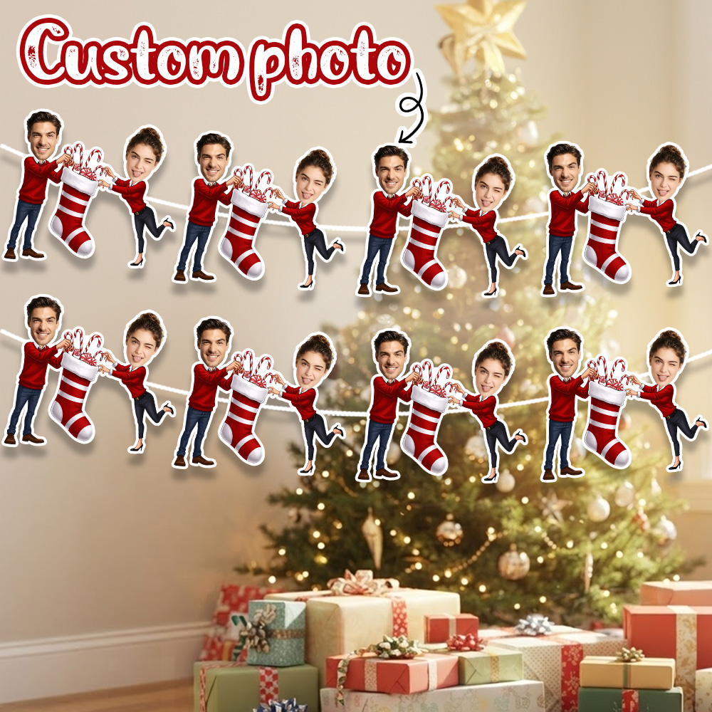 8/16/24 шт. Персонализированны – обзор и цена Christmas Stocking Hanging