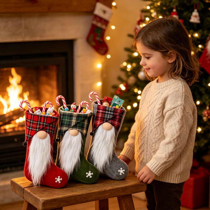 1-4 шт. рождественских подароч – обзор и цена Christmas Stocking Hanging