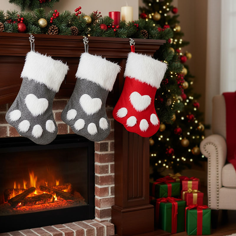 1-10 шт. рождественских носков – обзор и цена Christmas Stocking Hanging